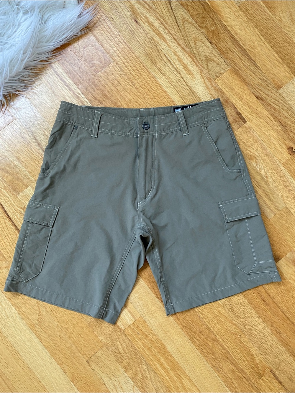 Kuhl Men's Tan  Cargo Shorts